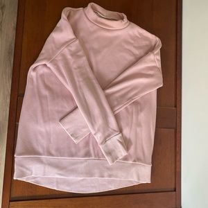 UpWest Mock Neck Fleece-Lined Sweatshirt